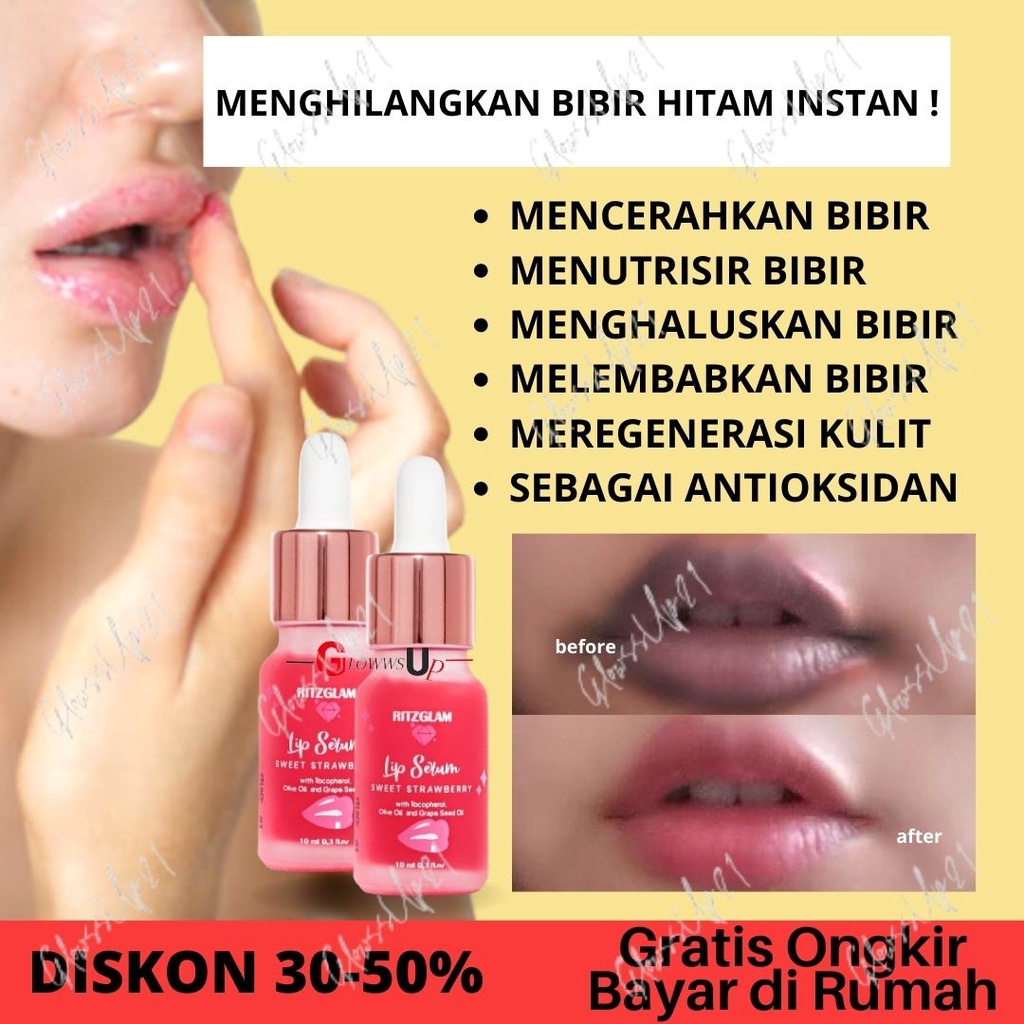 LIP SERUM RITZGLAM 10ML ORIGINAL -SERUM BIBIR - MAGIC COLOR LIPTINT