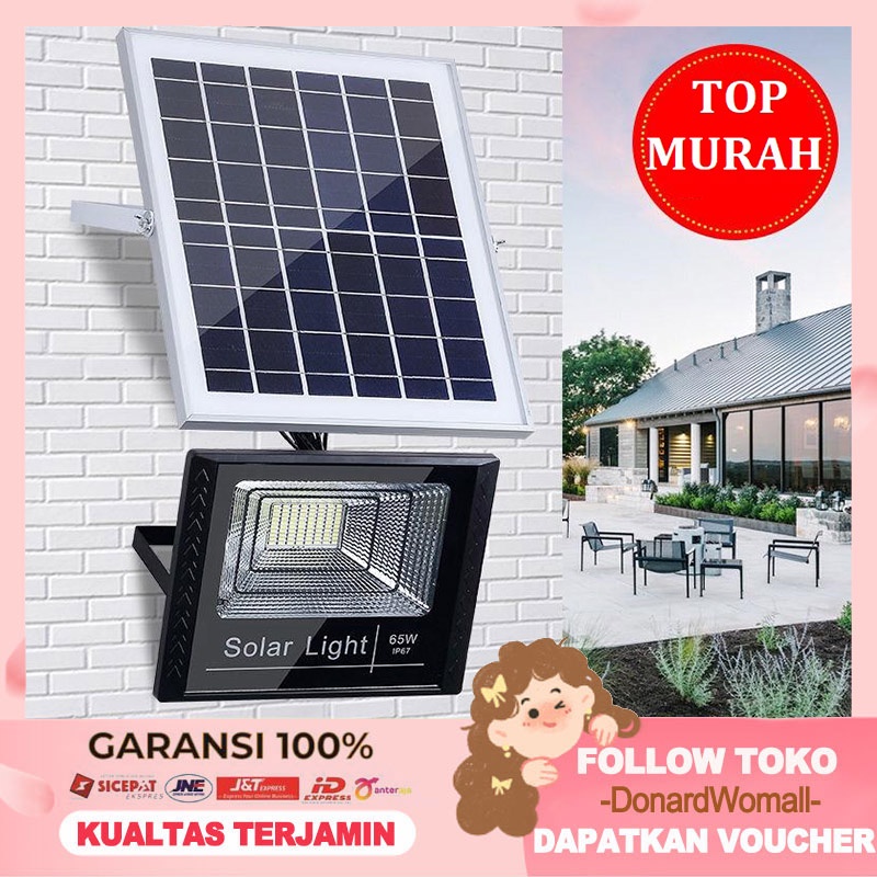 LAMPU SOROT SOLAR CELL LED TENAGA SURYA LAMPU TENAGA MATAHARI LAMPU SOROT 85W Outdoor