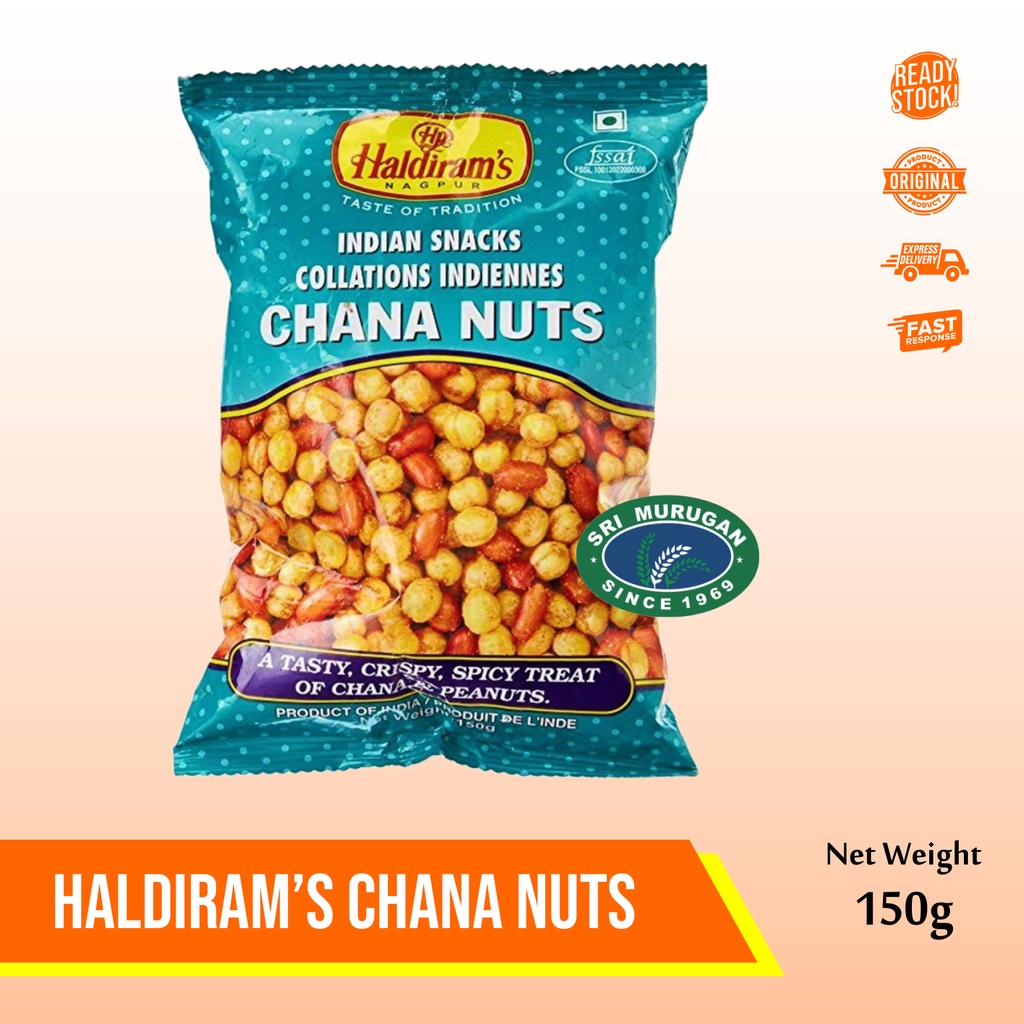 

HALDIRAM'S CHANA NUTS 150g