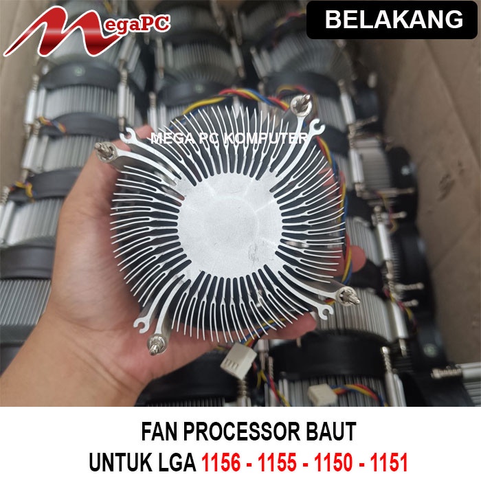 KIPAS FAN HSF Processor Baut Untuk Soket 1156 1155 1150 1151 ORI TEBAL