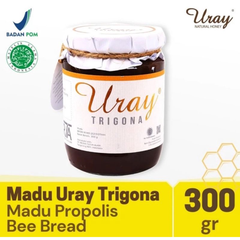 

Madu Uray Trigona 300gr - Madu Propolis - Bee Bread