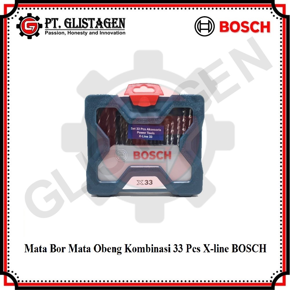 Bosch Mata Bor Obeng Kombinasi 33 Pcs X-line