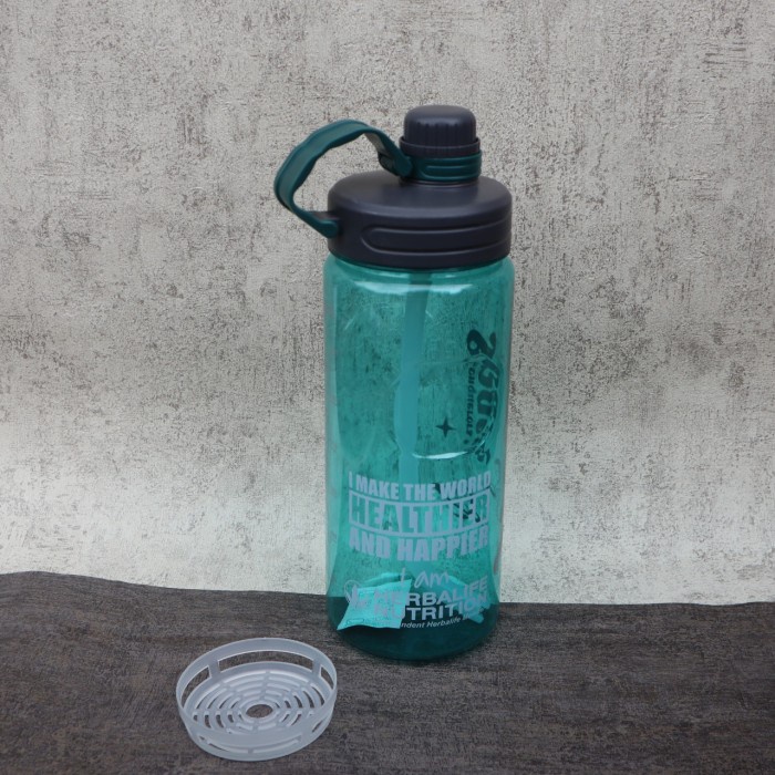 botol minum  Botol Minum Herbalifee Space 3 liter 2 Liter, 1 Liter Ori import - Spac 1,5 Hijau(M8U4)