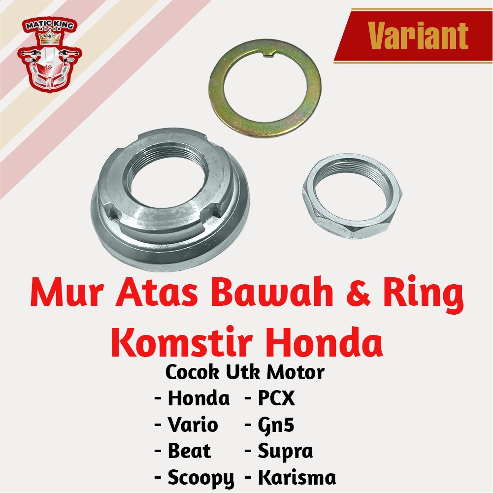 Mur baut Mangkok Komstir Comstir Honda Vario Beat Scoopy Supra X Karisma Grand PCX Spacy ADV Paket