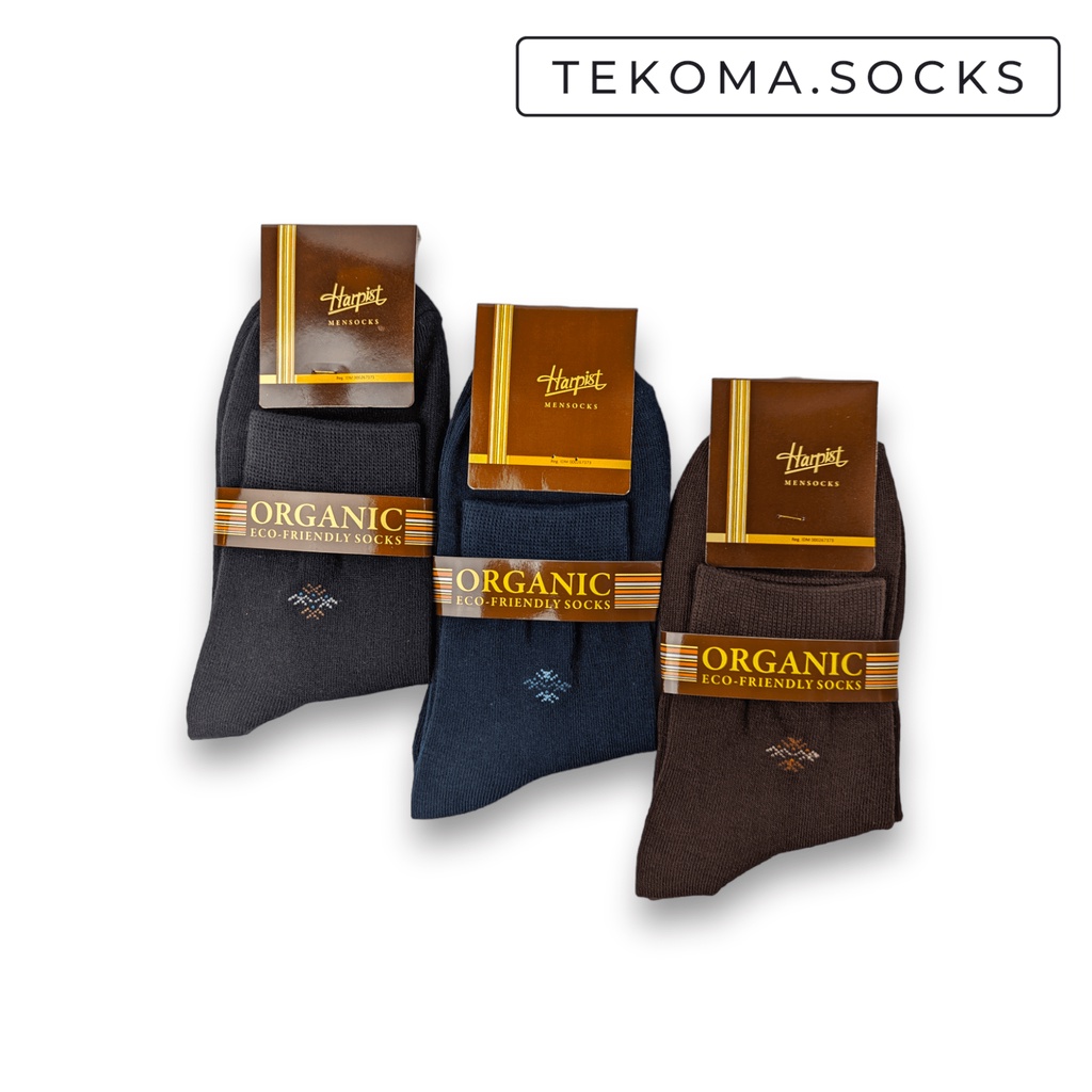 Kaos Kaki Kerja Kantor Eco-Friendly Pria Organic by Tekoma x Harpist