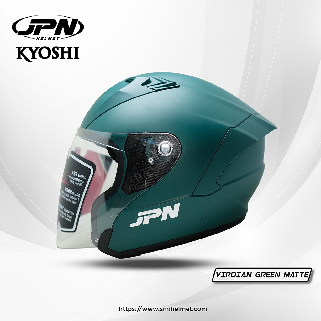 HELM JPN KYOSHI VIRDIANGREEN MATTE