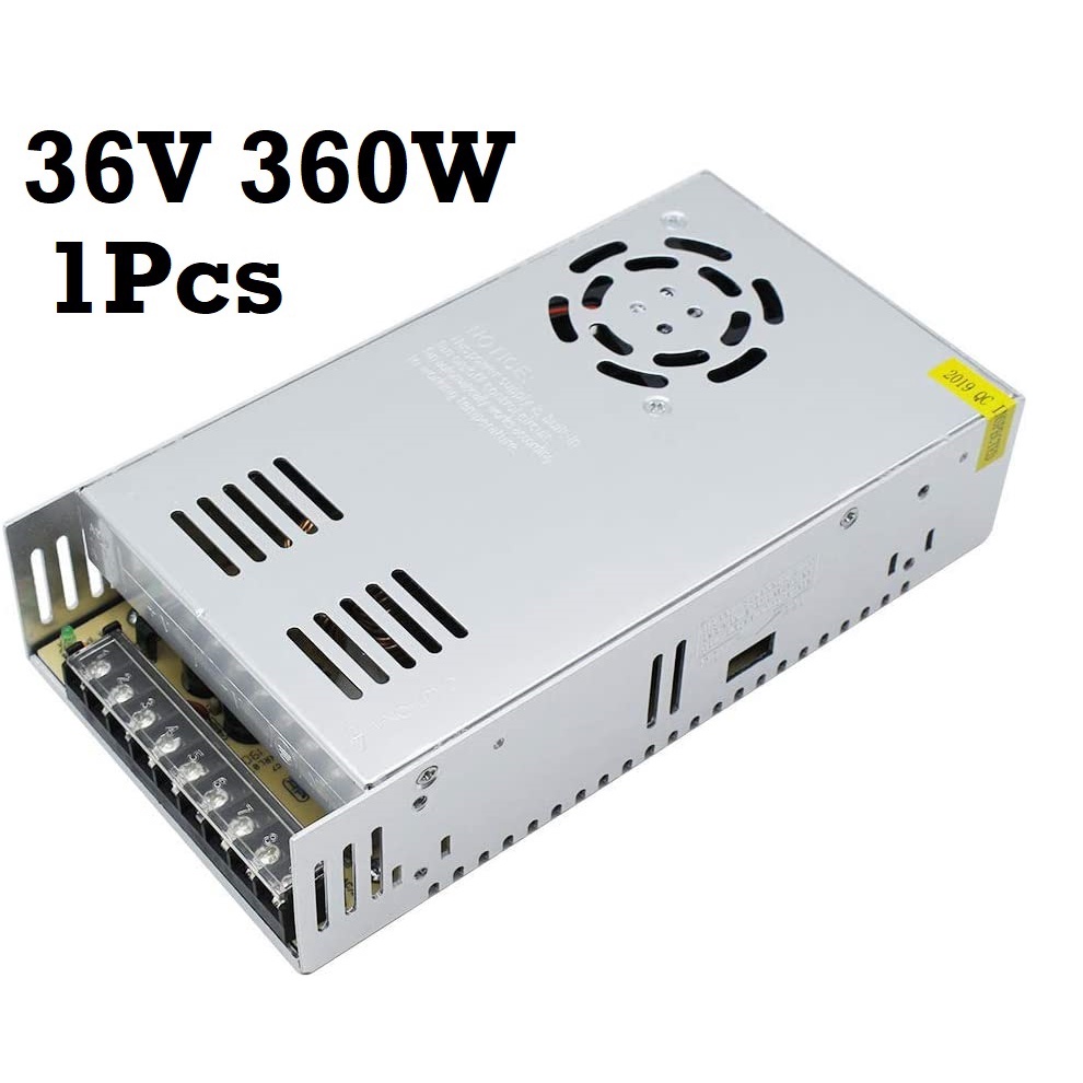 [HAEBOT] Power Supply Switching 36V 10A 360W DC PSU Jaring 110/220 VAC 36 V Adaptor Adapter Switch Mini CNC Pencatu Catu Daya CCTV Trafo Elektronika Listrik 10 A