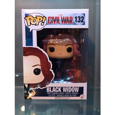 FUNKO POP 132 BLACK WIDOW