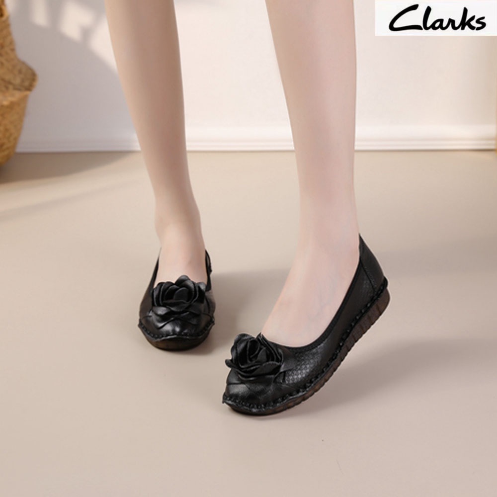 Sepatu Wanita new pita woman  / clarkts flat wanita kulit asli /Sepatu Wanita  melati