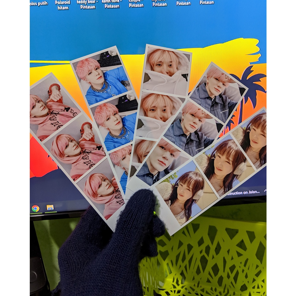 [COD] sehari jadi !!! CETAK PHOTOSTRIP (POLAROID STRIP) PREMIUM SILKY 260gsm