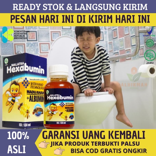 Obat Sembelit Susah BAB Pada Anak, Melancarkan BAB Dengan Madu Hexabumin