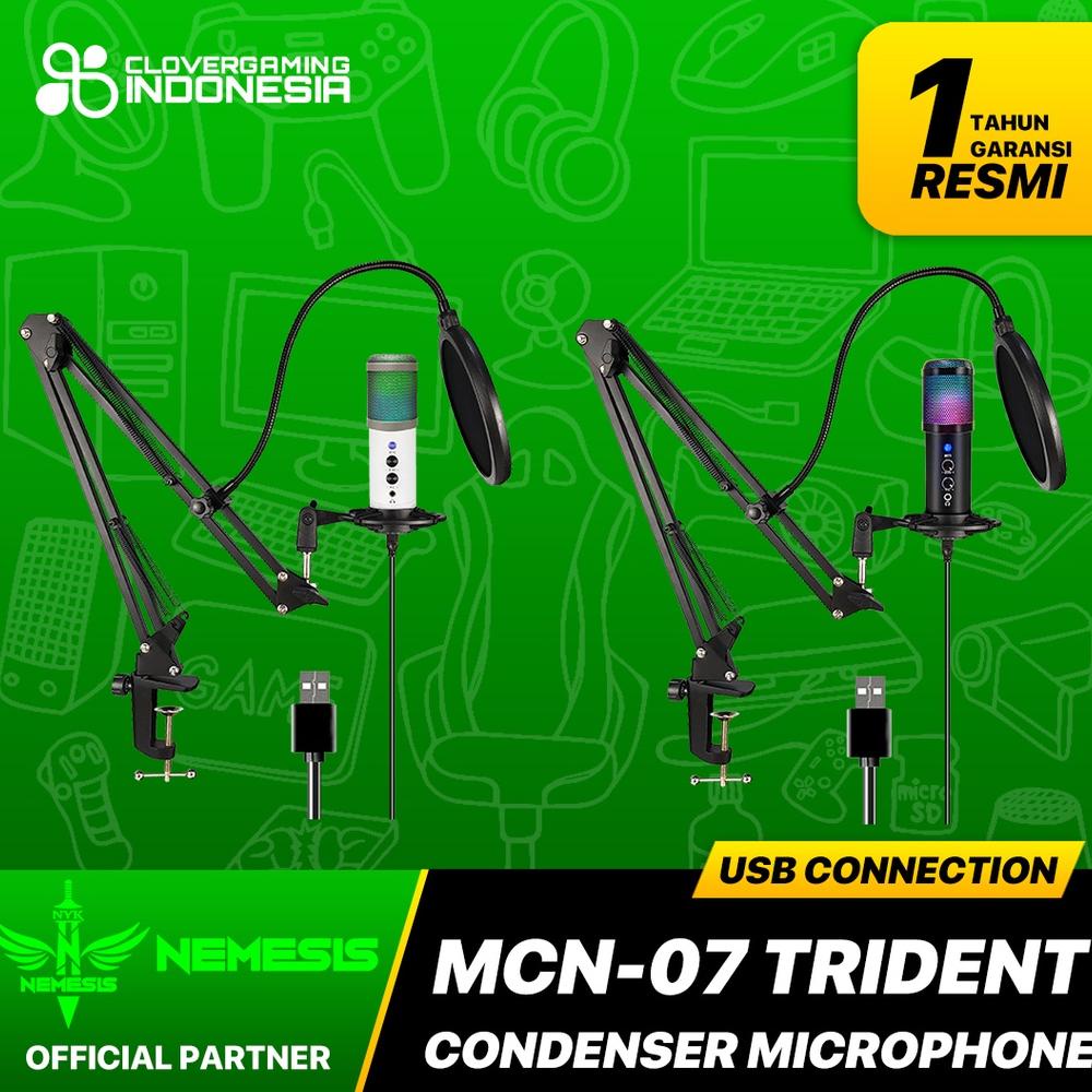 NYK Nemesis MCN-07 Trident RGB - MCN07 MCN 07 Condenser Microphone