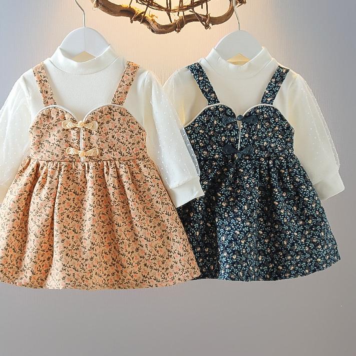 ➣ heybaby DRESS MILEY ROSE  EBV Baju Dress Anak Perempuan Import Dress anak bayi/Bayi Perempuan Gaun