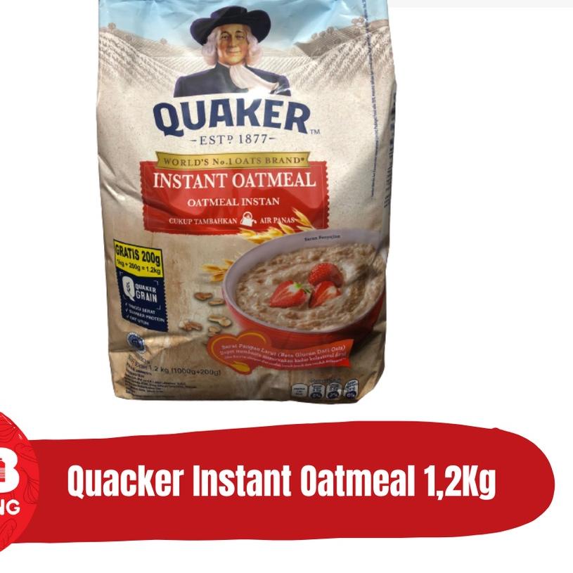 

♣ QUACKER INSTANT OATMEAL/ HAVERMOUT 1,2Kg ♢