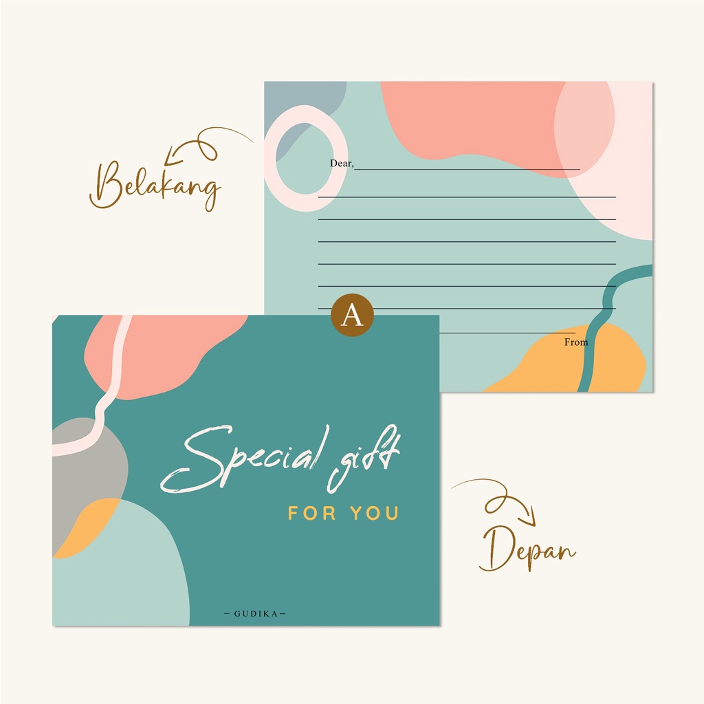 Greeting Card | Kartu Ucapan | GUDIKA | Premium Quality