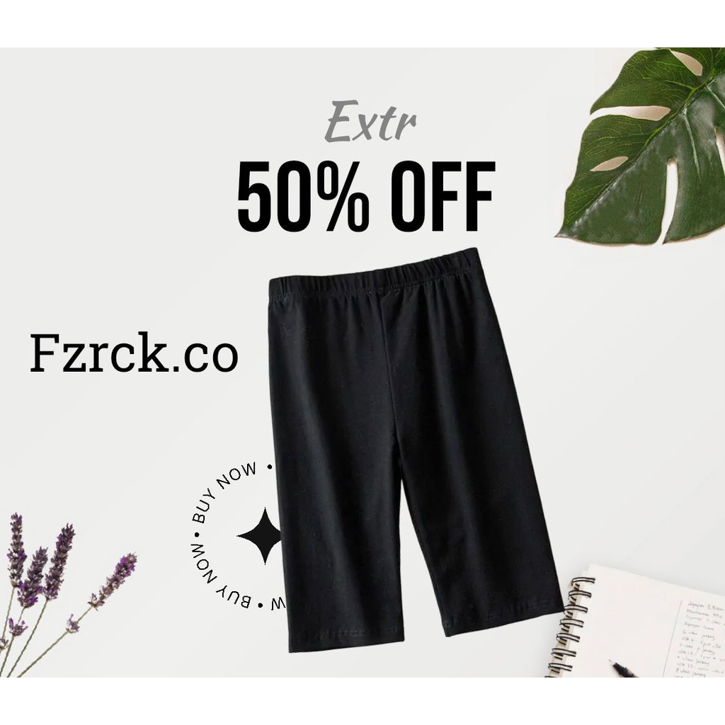 FZRCK official legging pendek / legging pendek wanita / leging pendek / celana street wanita pendek 