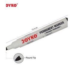 Spidol Permanent Marker Hitam JOYKO PM-17 [satu warna]