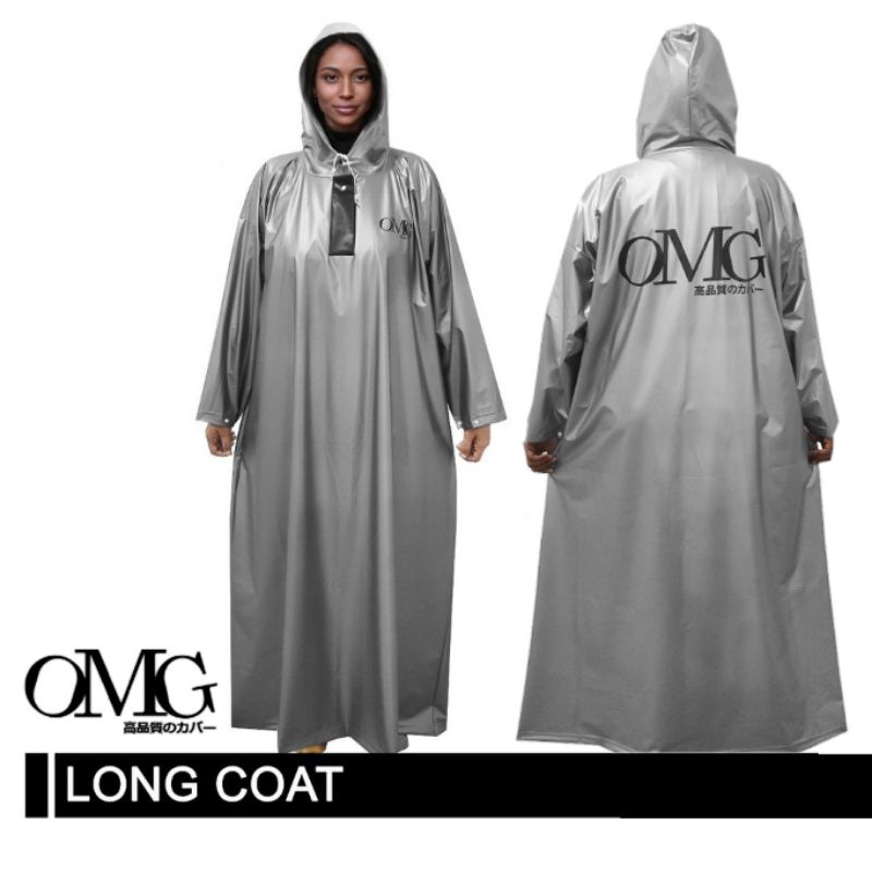 Mantel Jas Hujan Wanita Jas Hujan Syari Syar'i Jas Hujan Gamis Hijab Muslim Muslimah Jas Hujan Rok T