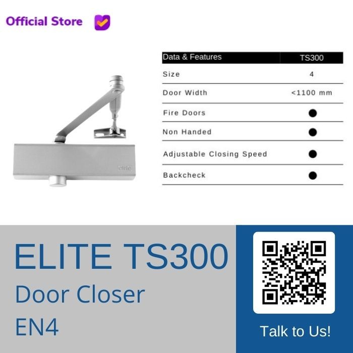 Elite TS300 EN4 Door Closer TS 300 EN 4