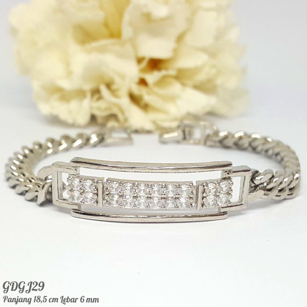 PGX Gelang Tangan Xuping Wanita Perhiasan Lapis Emas Aksesoris Fashion Premium - R251