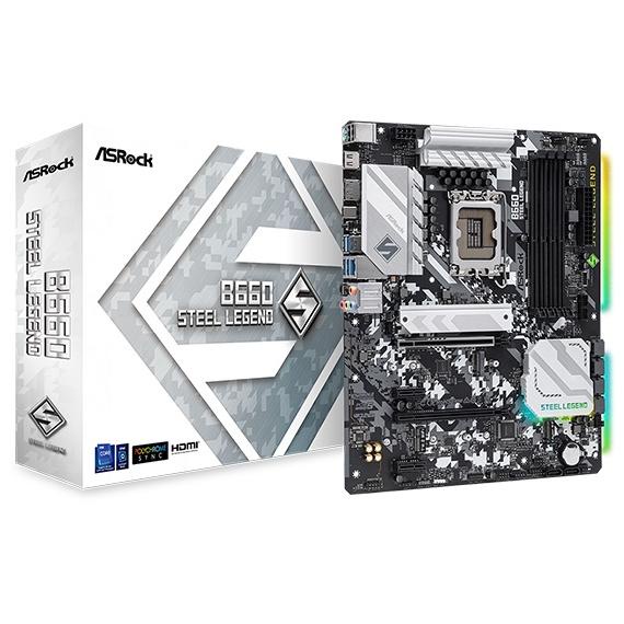 ASROCK B660 Steel Legend | Intel B660 LGA 1700 DDR4 ATX
