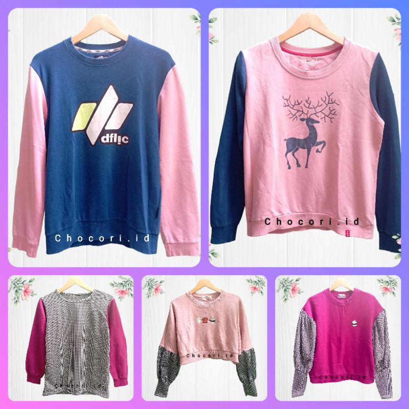 Reworked Sweater Pink