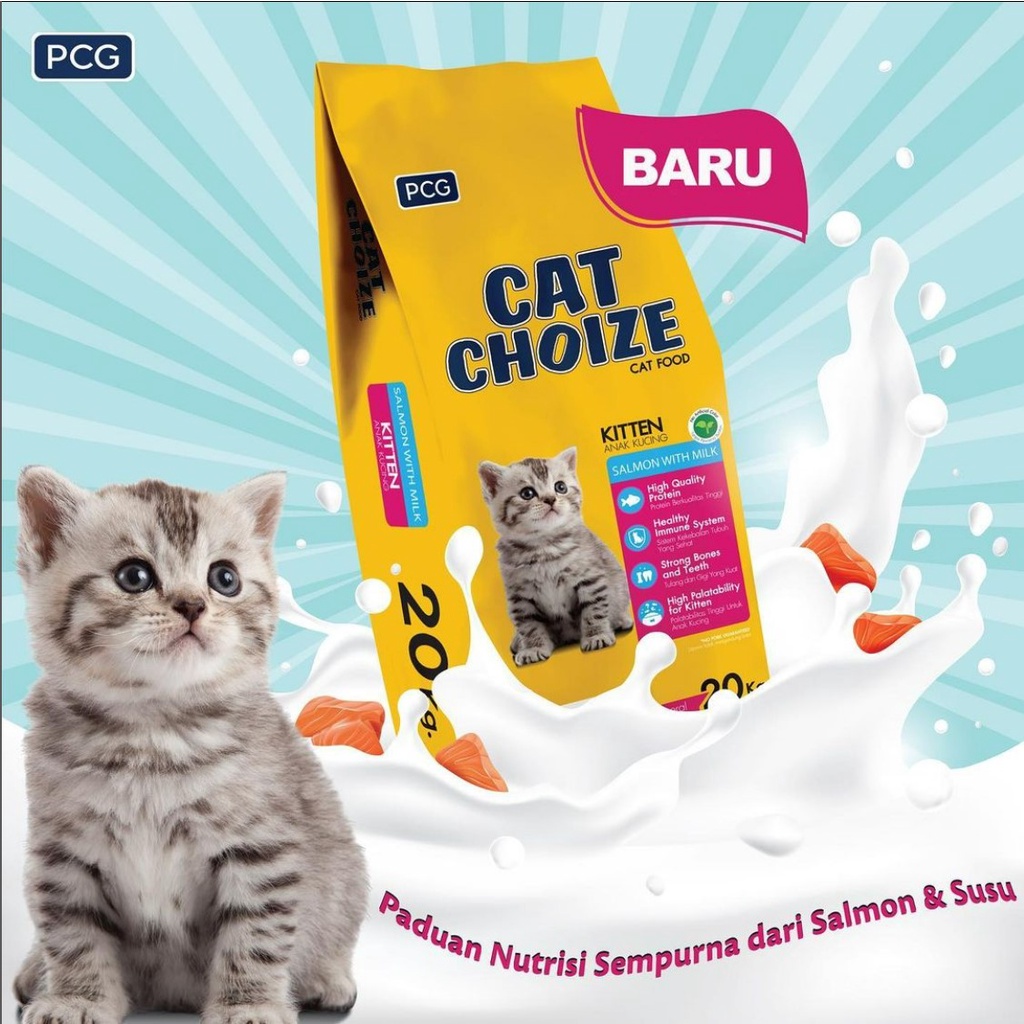 Expedisi - Cat Choize Kitten 20kg Makanan Anak Kucing Karungan