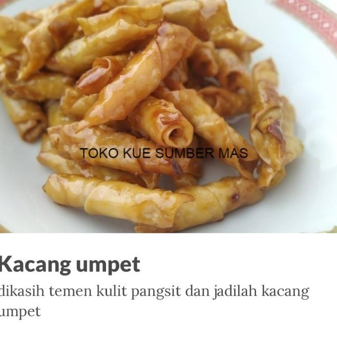 

Order KACANG UMPET KACANG SEMBUNYI RENYAH MANIS GULA MERAH TERLARIS (250GR)