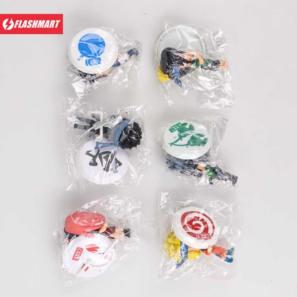 Flashmart Action Figure Naruto 6 PCS