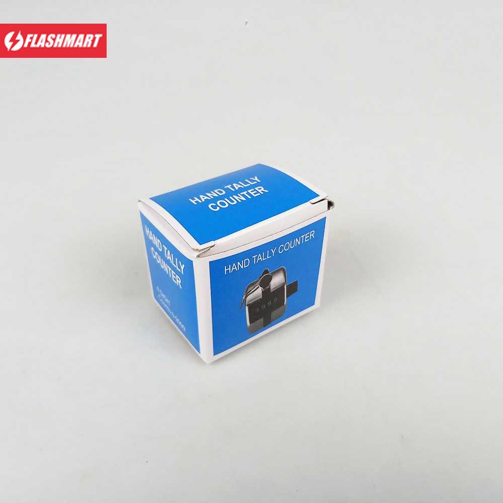 Flashmart Alat Penghitung Manual Hand Tally Counter 4 Digit - TD99