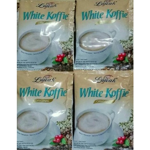 

Luwak White Koffie Kopi Coffee 20Gr Sachet Isi 20 Renceng