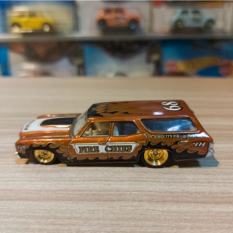 HOT WHEELS 70 CHEVELLE SS WAGON LOOSE - SUPER TREASURE HUNT - THS - STH