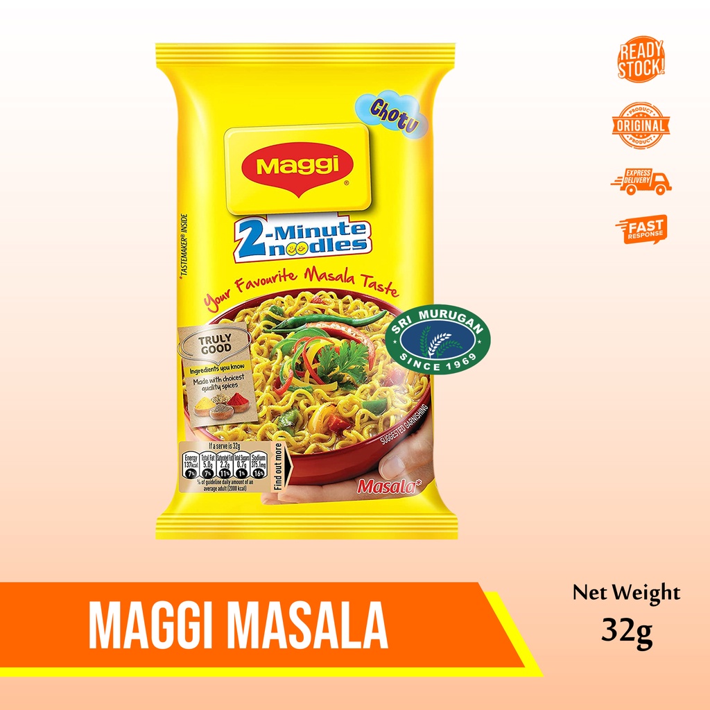 MAGGI 2 MINUTE NOODLES MASALA 32GM