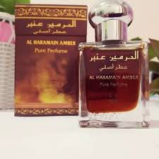 Parfum alharamain Ambeer al haromain haramain Amberr alharomain minyak wangi 15ml // 15 ml