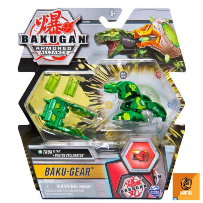 Terlaris Bakugan Armored Alliance Trox Ultra + Baku Gear Takara Tomy Original