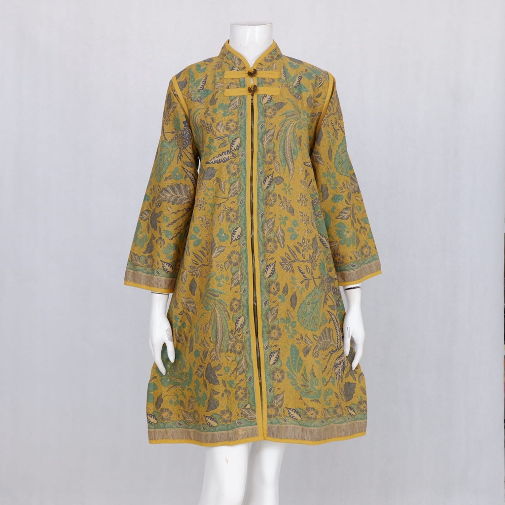 DRESS BATIK RITS LILYANA TRIBUSONO SERIES | TUNIK LITAHAYU BATIK KERJA BUSUI FRIENDLY