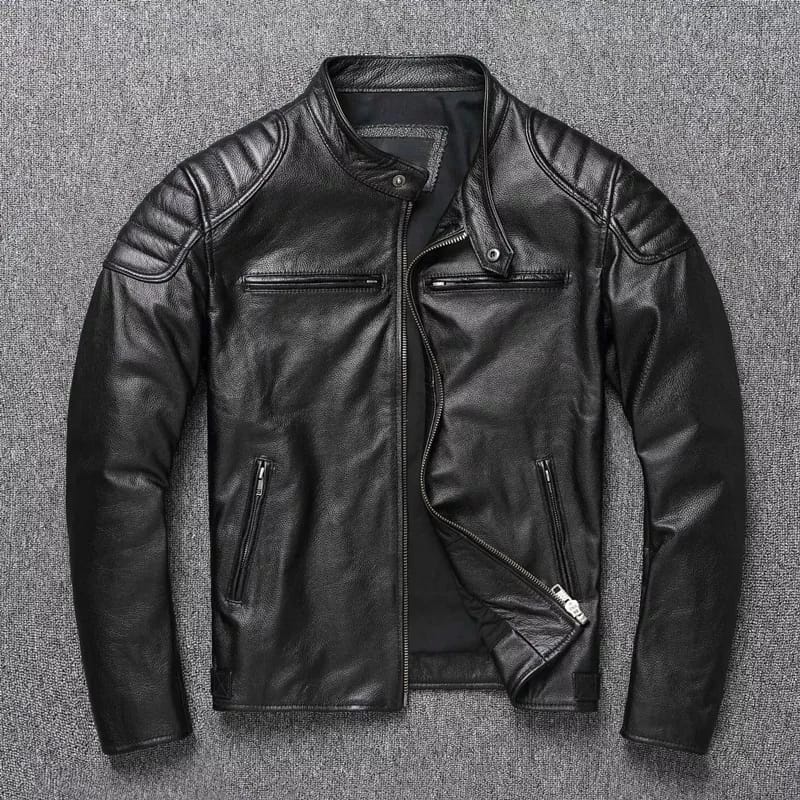Jaket kulit pria jaket kulit domba ori jaket kulit murah jaket garut original jaket terbaru