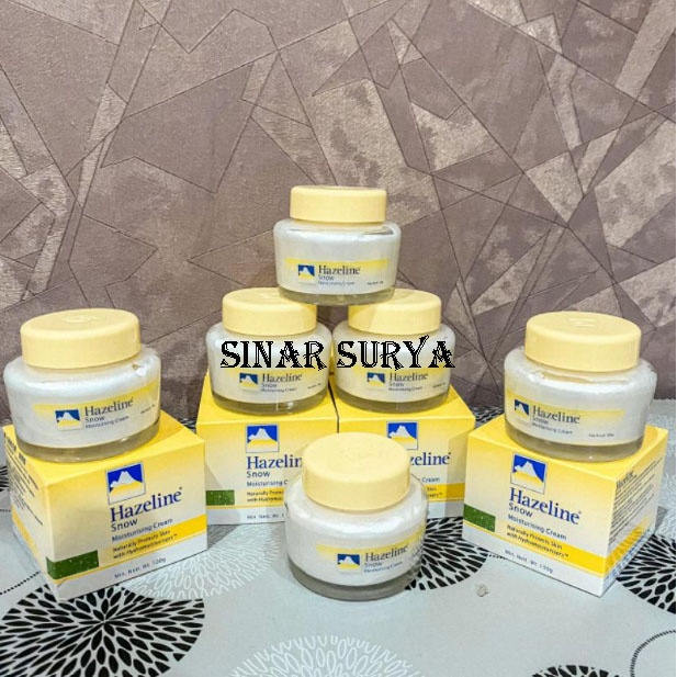[100% ORIGINAL MALAYSIA] HAZELINE SNOW 100GR MOISTURIZING CREAM