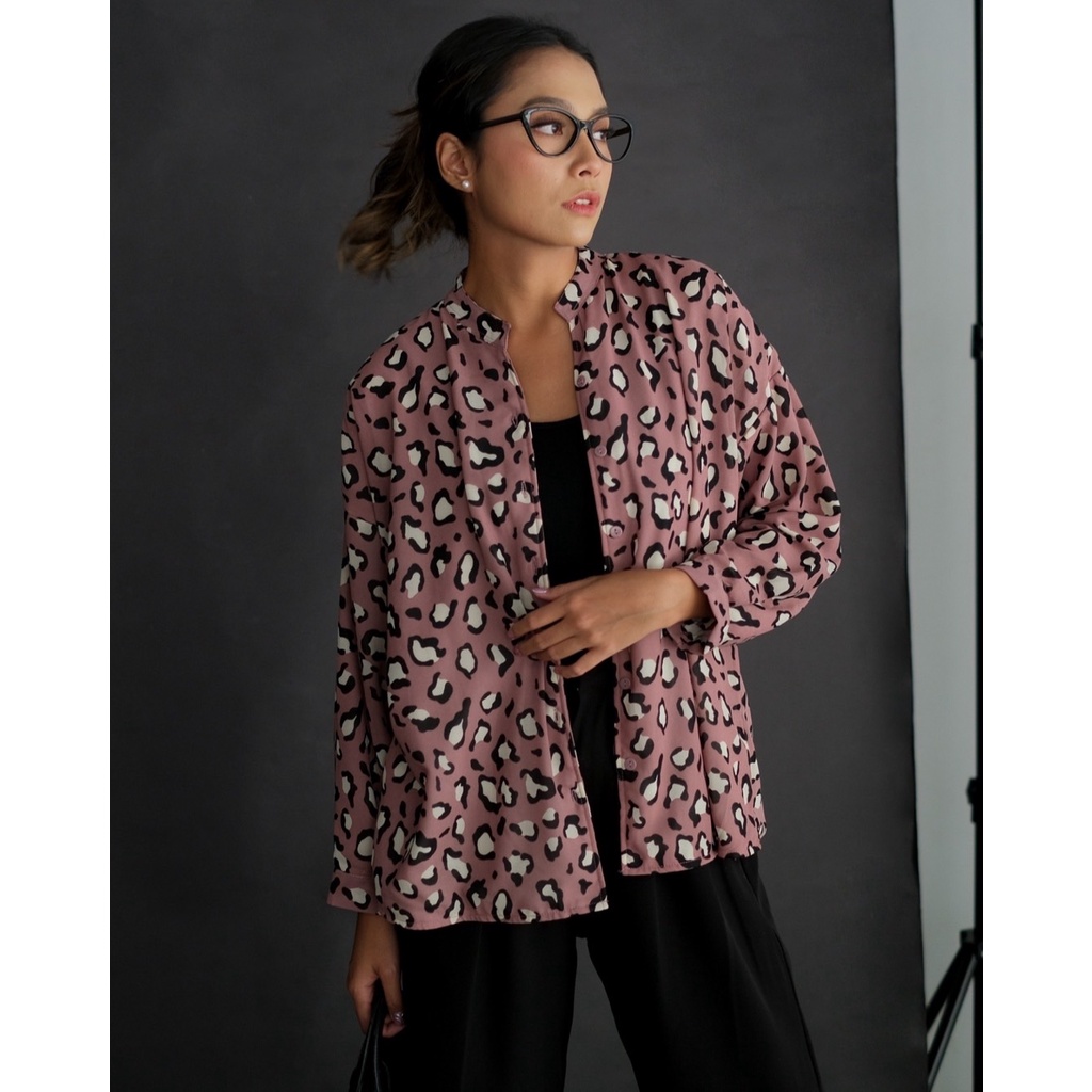 Myrubylicious NOLEN SHIRT KODE DY2502 | SHIRT | KEMEJA WANITA | KEMEJA LENGAN PANJANG | KEMEJA MOTIF
