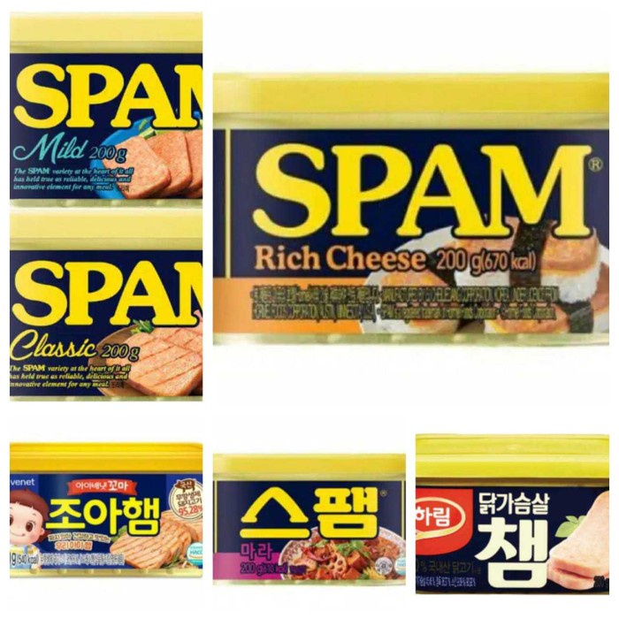 

Spam Meat Korea 200 Gram Non Halal