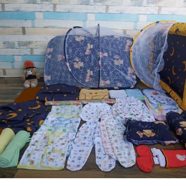 42 Pcs Set Baju Bayi Newborn Lengkap Paket Hemat Baju Bayi Baru Lahir