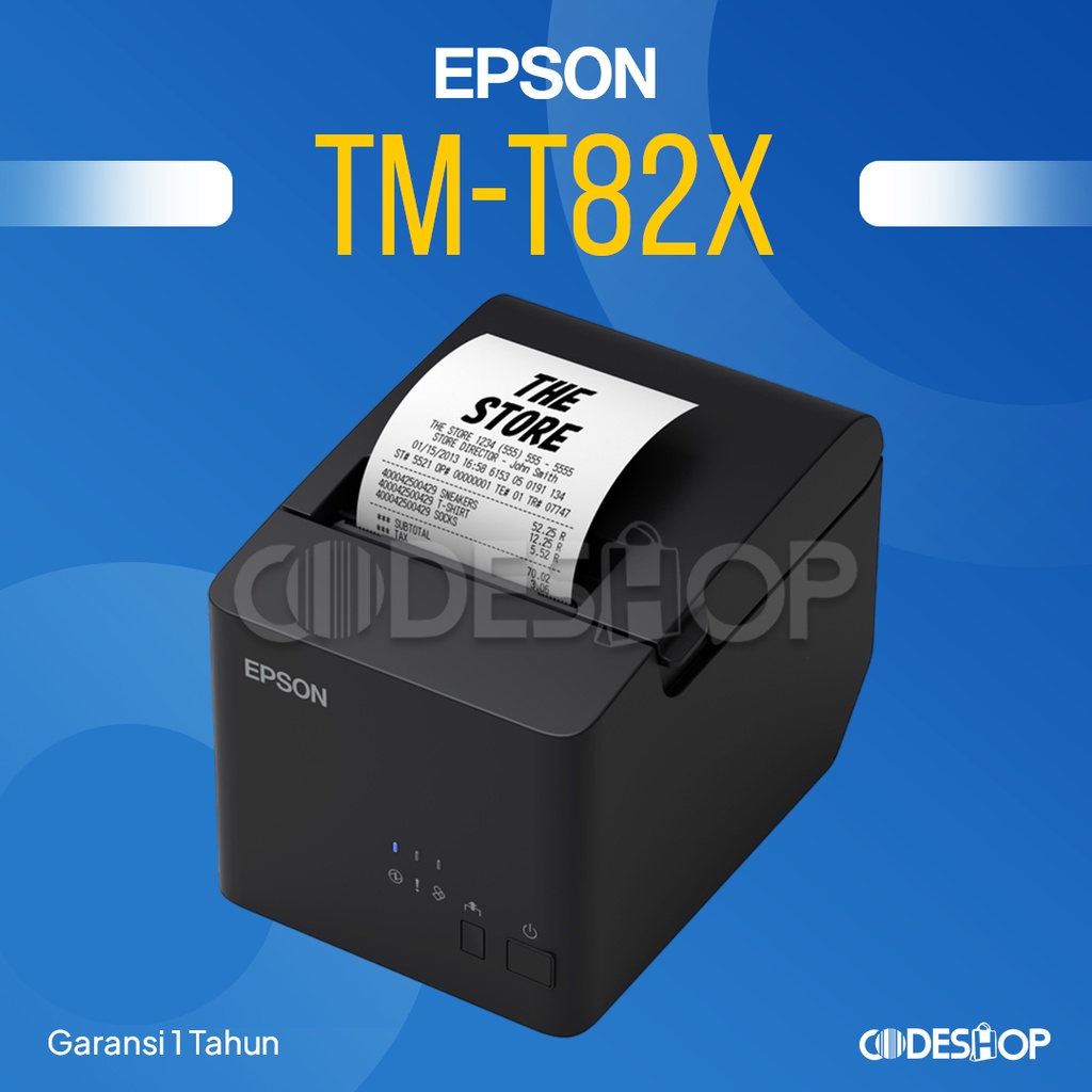 EPSON PRINTER THERMAL KASIR TM-T82 WITH USB