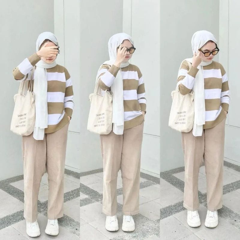 EIRA SWEATER RAJUT OVERSIZE BLOUSE  .L/XL/XXL ATASAN KNITTED