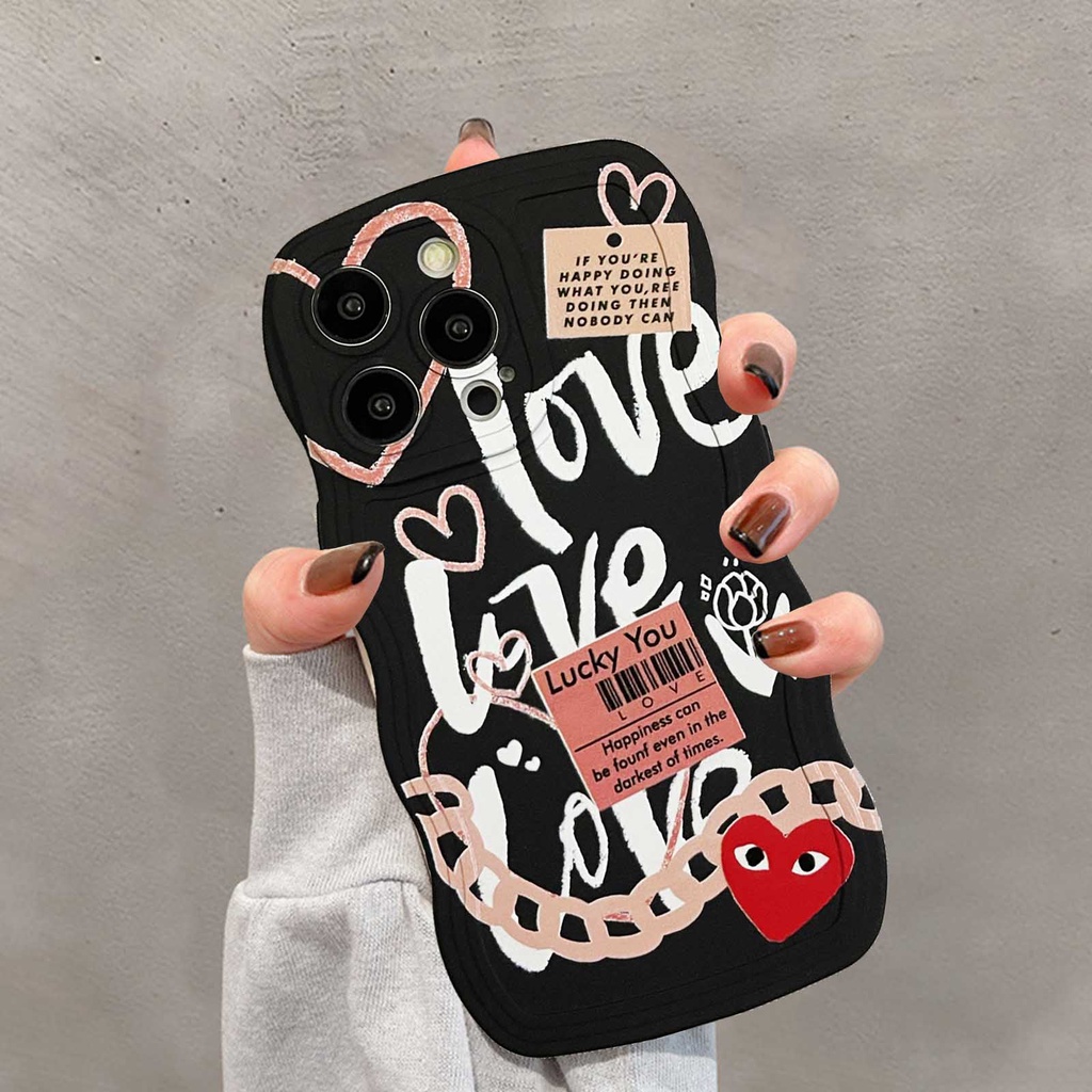 CASE LOVE for REALME 10 9 PRO 9 PRO PLUS 8i 5 5 PRO  C55 C53 C35 C33 C31 C30 C33 C12 C15 C25 C25S C20 C11 2021 C21Y C25Y NARZO 50 50i 30A C53