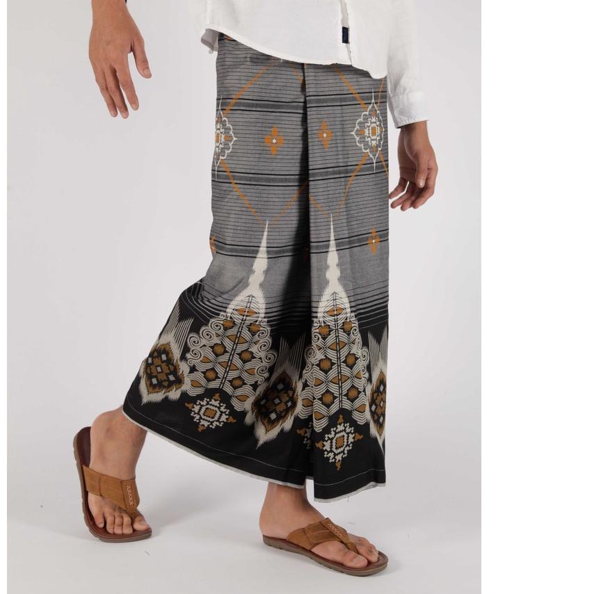 ☏ Sarung Mangga Diamond Kembang Abu-Abu ➤