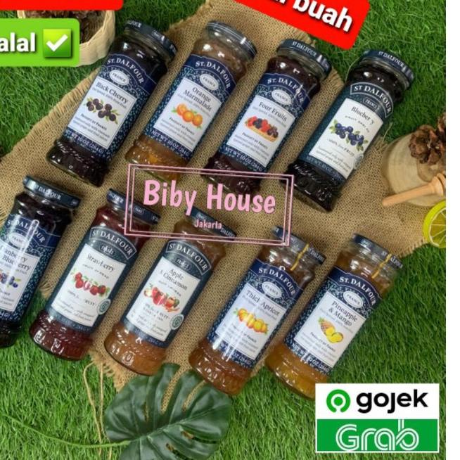 

✬ SELAI BUAH ST DALFOUR 284 GR 100 % FRUIT SPREAD ORIGINAL HALAL ♖