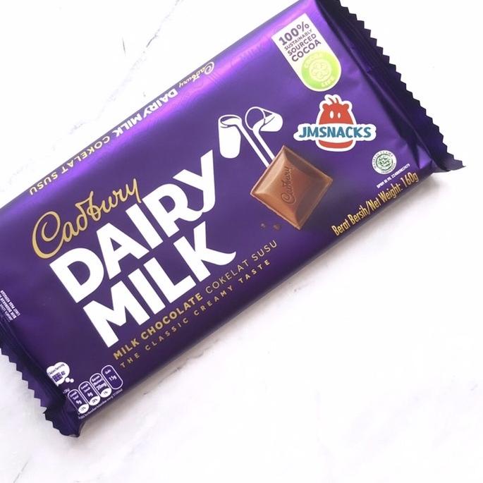 

♧ [PROMO!!] Cadbury Dairy Milk LARGE 160gr Satuan - coklat nikmat import nikmat ☺