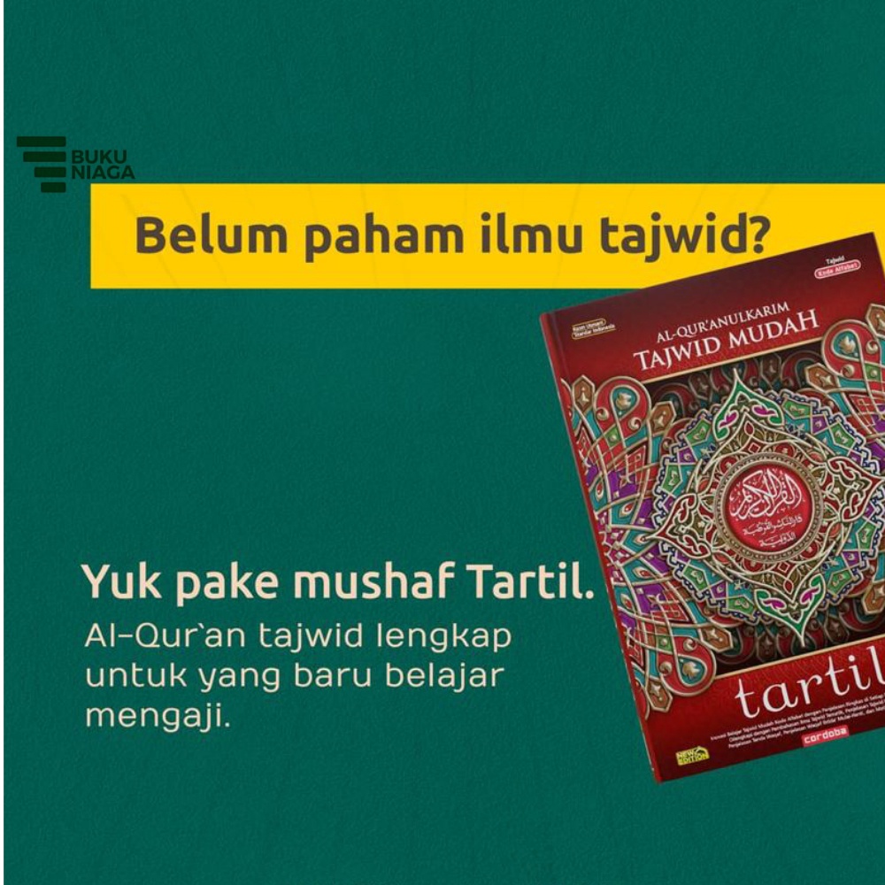 Cordoba Al Quran Tartil Khat Besar Alquran Waqaf Iftida