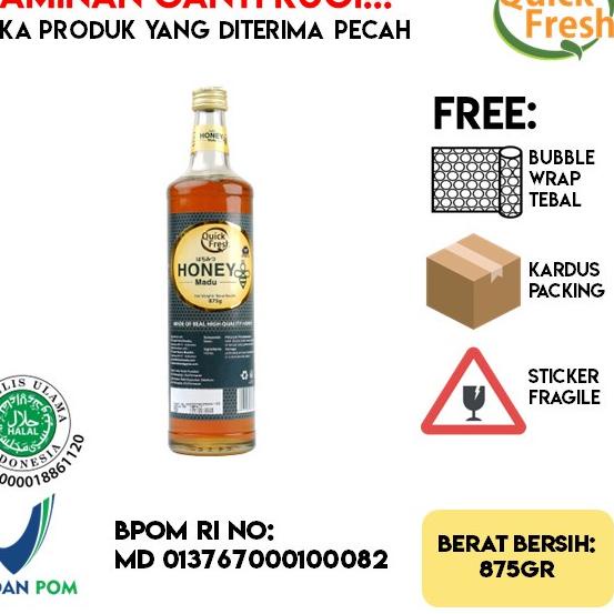 

♥ Murni Asli Quick Fresh Honey 875 gram (Botol) ➵