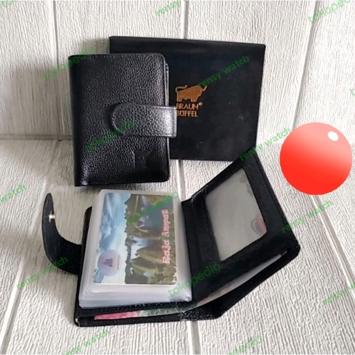 

Dompet Kartu Card Holder Kulit Slim Model Terbaru Star Seller
